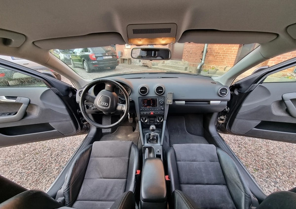 Audi A3 cena 24900 przebieg: 317000, rok produkcji 2008 z Wisła małe 79